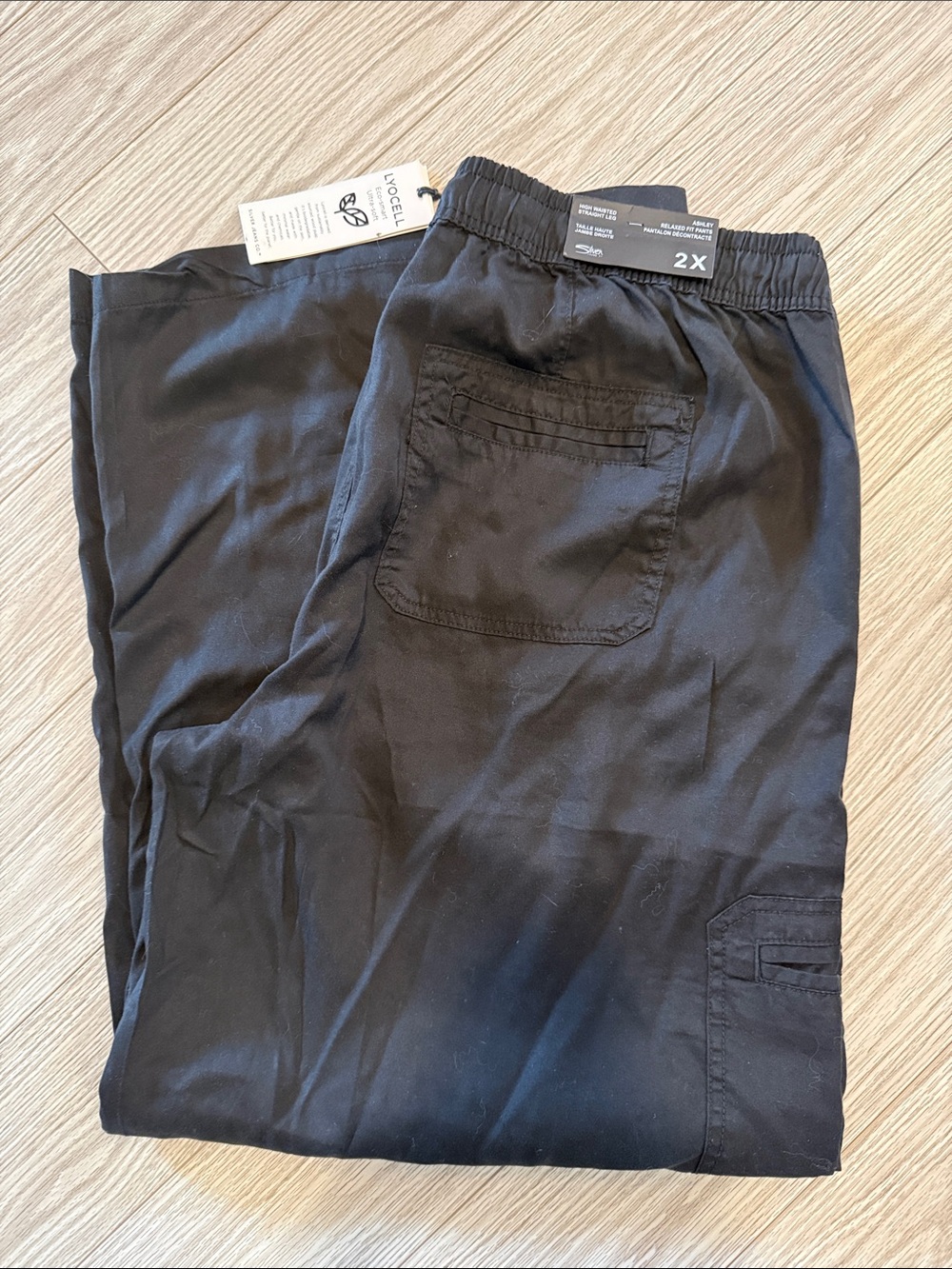 NWT Silver Ashley High Waisted Straight Leg Pants